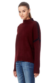 360 Sweater - Ava Rouge/ Noir