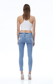Hudson - Nico Middies Ankle Raw Hem in S.S Hooligan