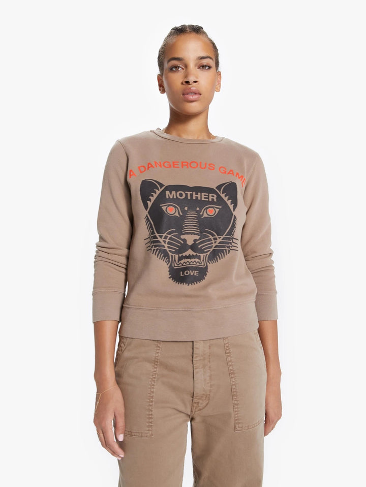 Mother - The 3/4 Sleeve Koozie Sweatshirt in A Dangerous Game