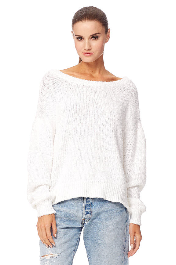 360 Cashmere - Rosy in White