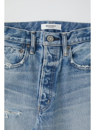Moussy - MV Lomita Cropped Wide Straight in Blue
