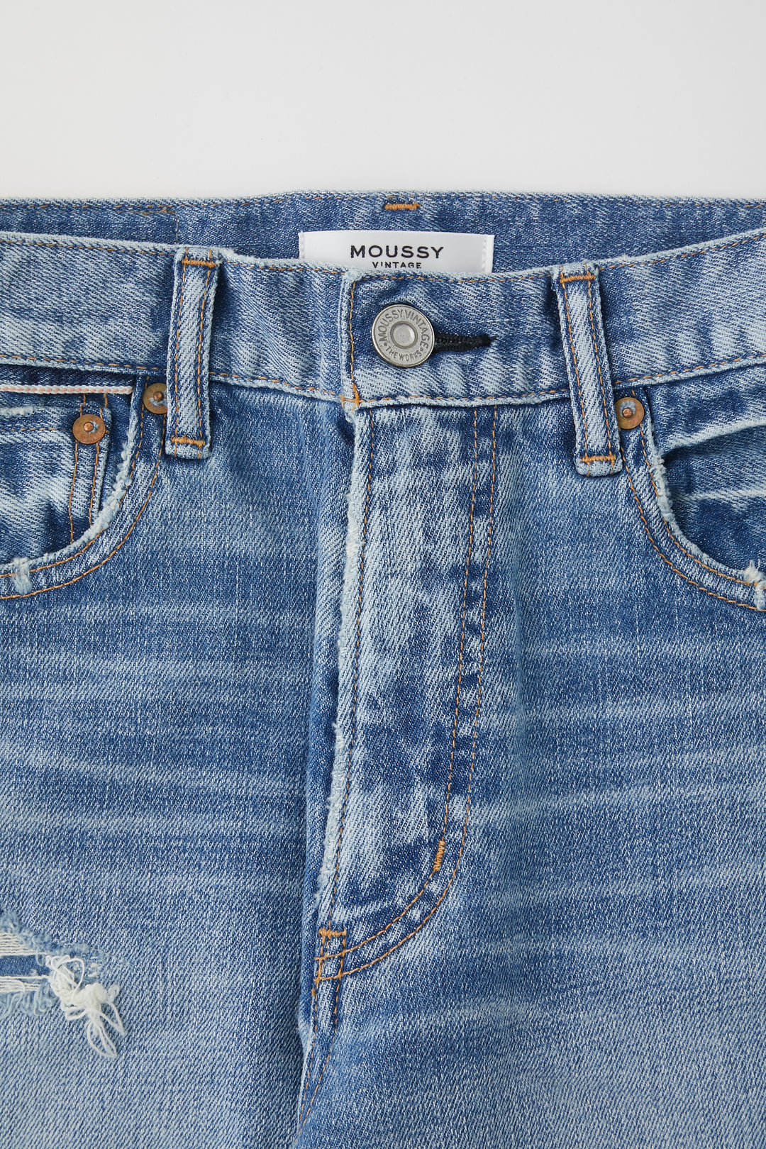Moussy - MV Hammond Skinny-HI in Light Blue