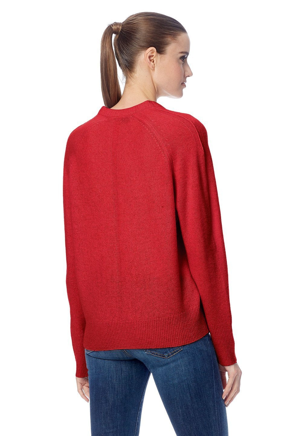 360 Cashmere - Callie Cashmere Sweater in Brick