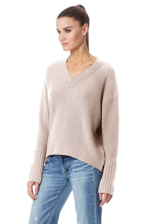 360 Sweater- Eliza Buff