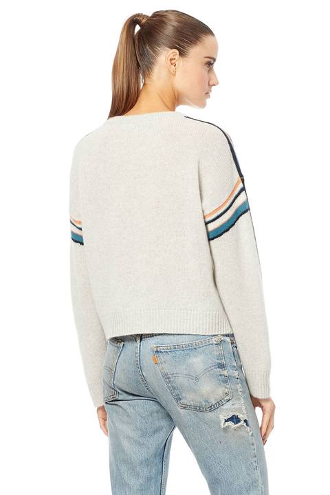 360 Sweater - Teagan Heather Grey Knit sweater #37154 Default