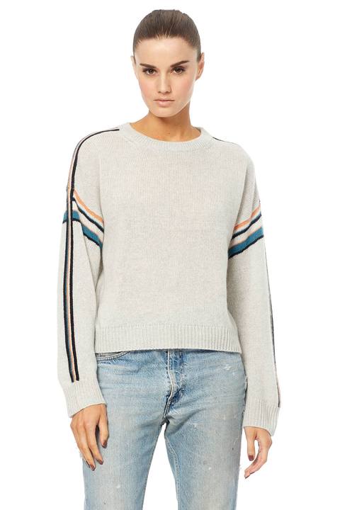 360 Sweater - Teagan Heather Grey Knit sweater #37154