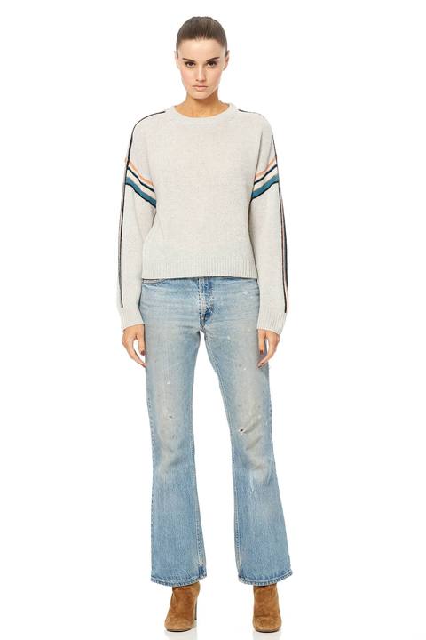 360 Sweater - Teagan Heather Grey Knit sweater #37154
