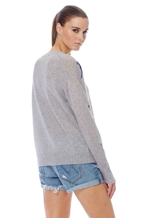 360 Sweater - Kai Heather Grey/Multi