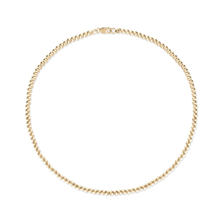 Alexa Leigh - 3mm Gold Ball 15" Necklace