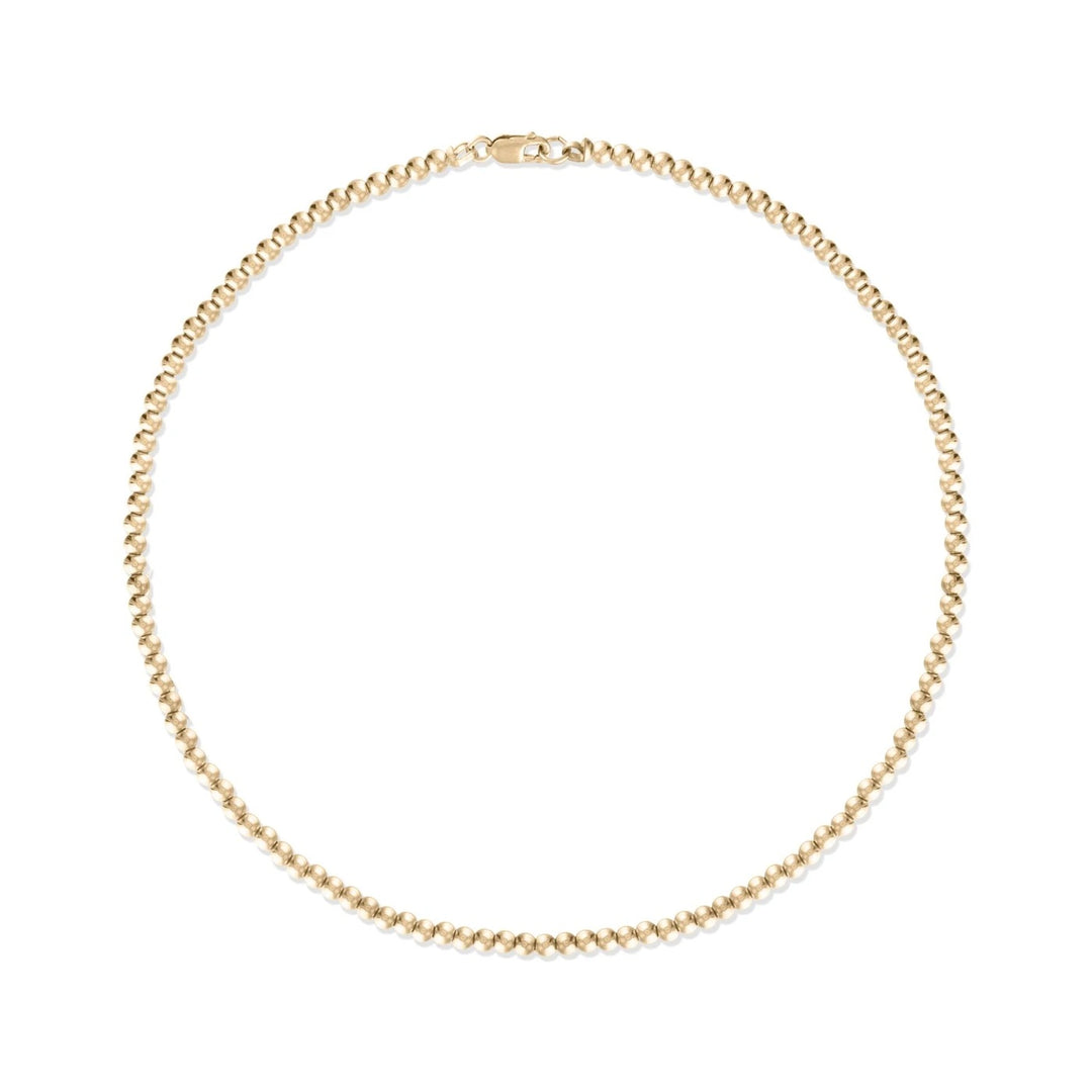 Alexa Leigh - 18" 3mm Gold Ball Necklace