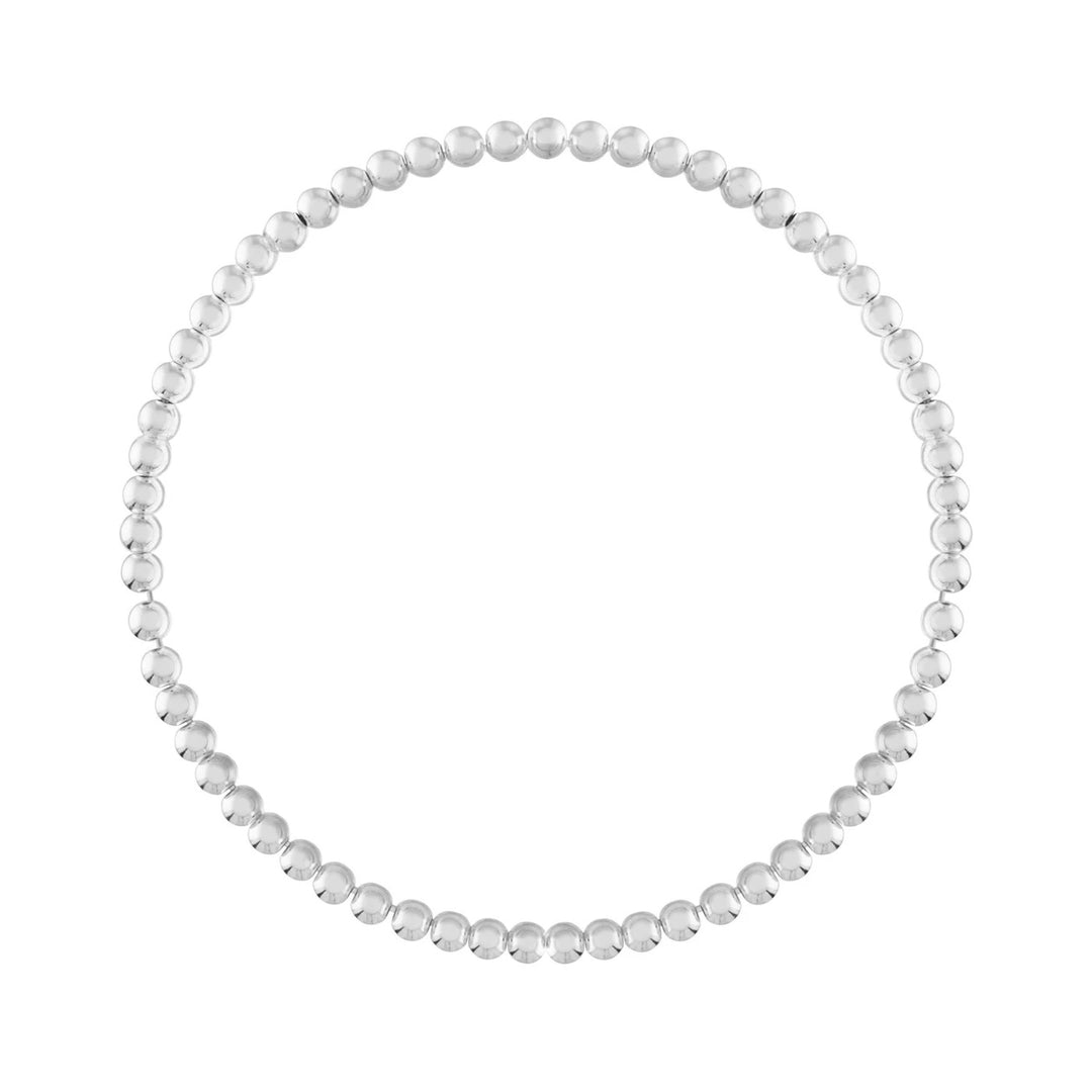 Alexa Leigh - 3mm Ball Bracelet in Sterling Silver (7.5)