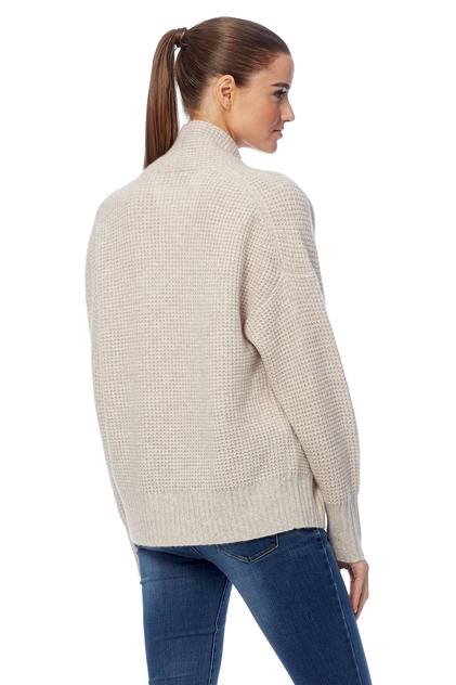 360 Cashmere - Jacquelin Sweater in Sesame/Chalk