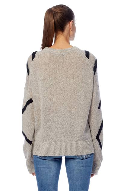 360 Cashmere - Paulina Sweater in Hazel/Black