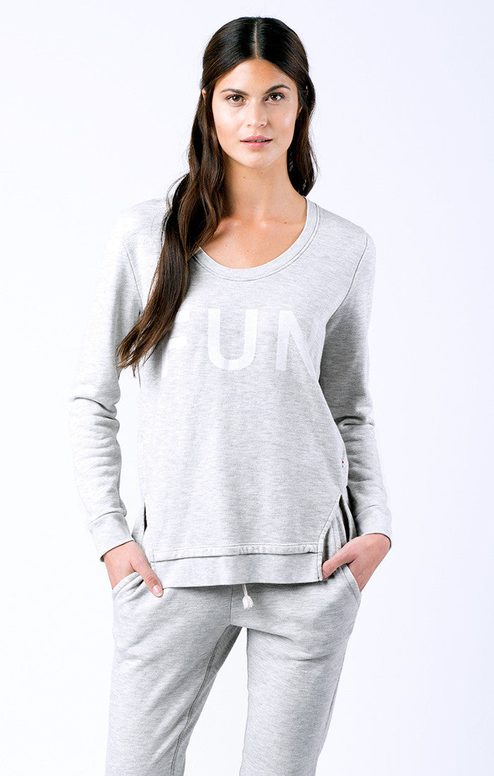 SOL Los Angeles Sol Angeles - FUN DBL SPLIT PULLOVER at Blond Genius - 1