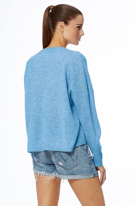 360 Cashmere - Marina Sweater in Capri Blue
