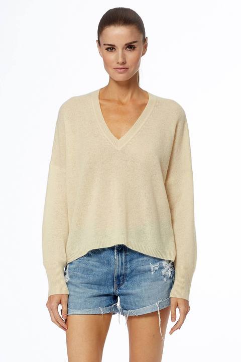 360 Cashmere - Marina Sweater in Straw