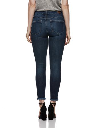 Paige Premium Denim- Hoxton Ankle w Heavy Fray Hem Tarin