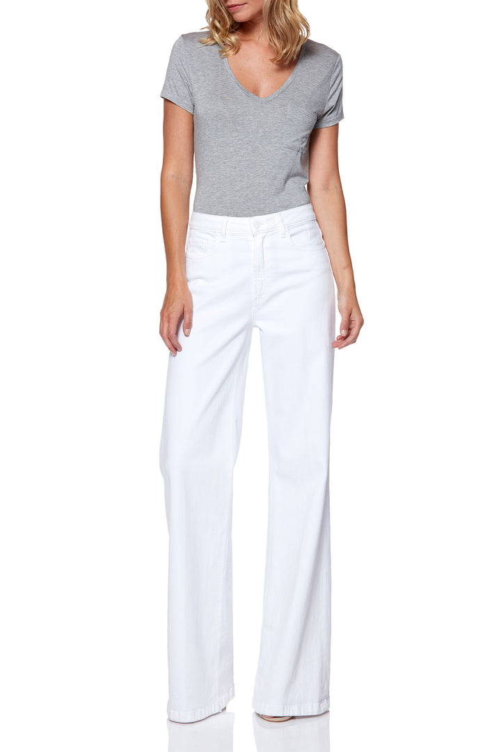 Paige Premium Denim - Sutton Wide Leg in Crisp White