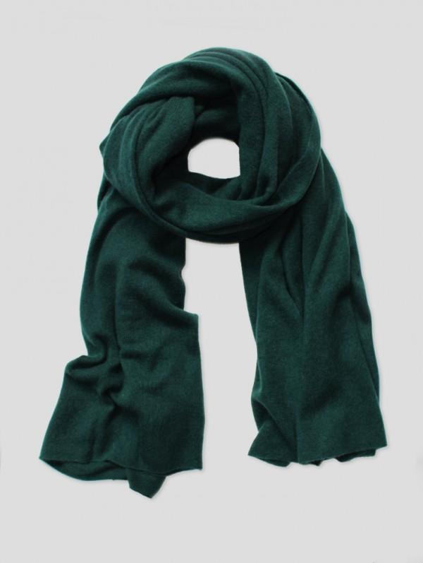White + Warren - Travel Wrap in Dark Cedar Heather