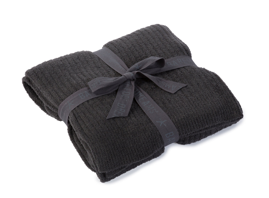 Barefoot Dreams - Cozychic Lite Ribbed Throw in Carbon