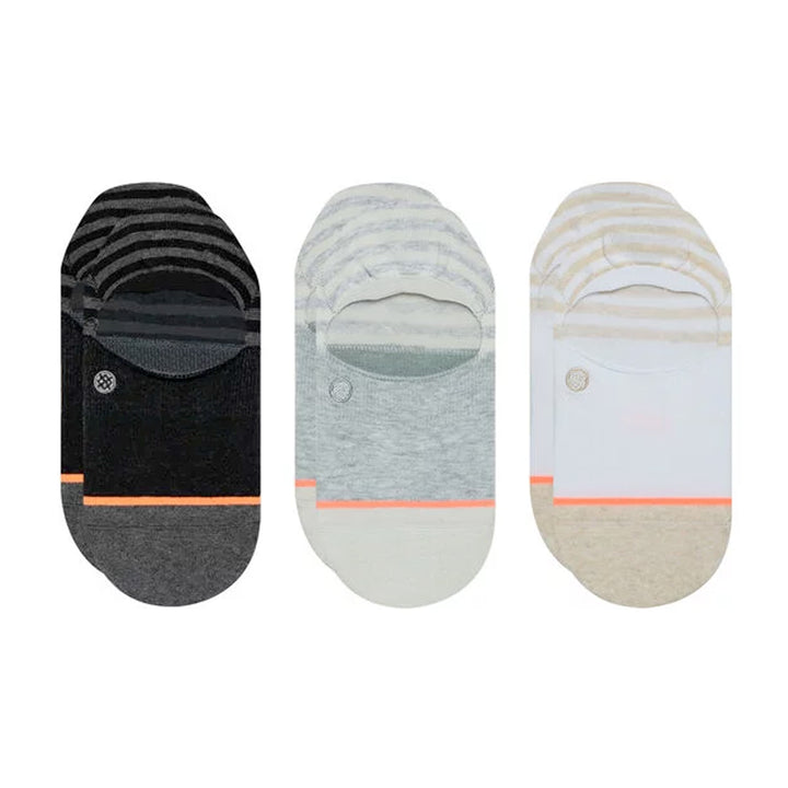 Stance - Sensible 3 Pack No-Show Socks in Neutral Multi