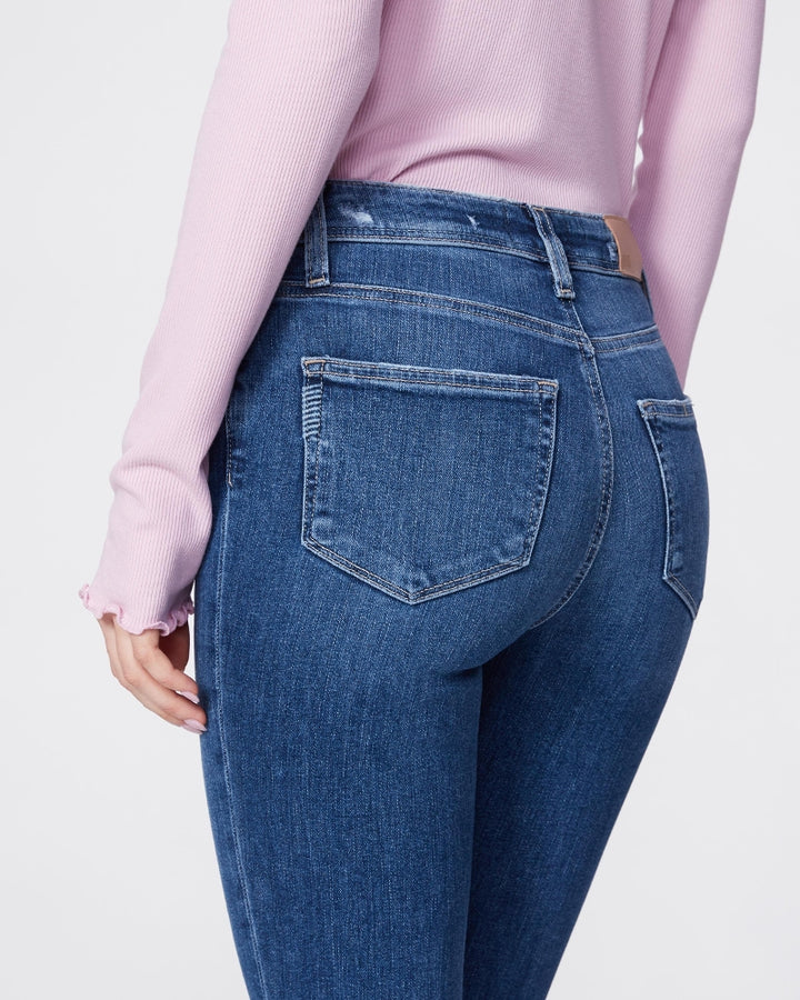 Paige Denim - Claudine Ankle Flare Jeans in Roadie