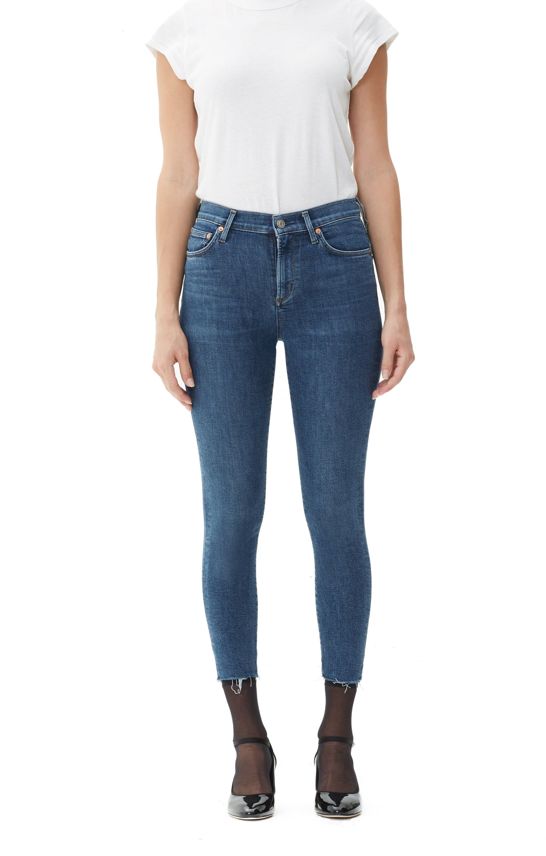 AGOLDE - Sophie Crop Hi Rise Discretion Default