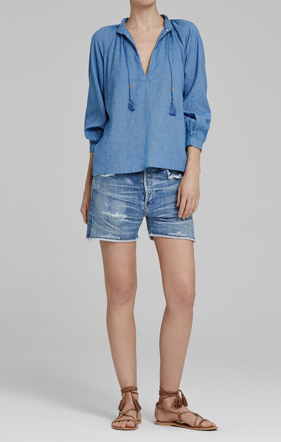 Citizens of Humanity - Corey Relaxed Short in Skylite
