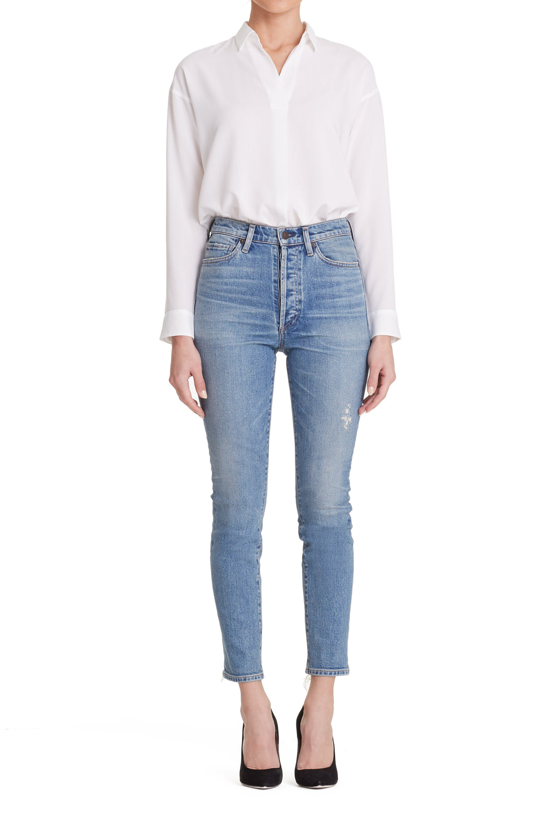 Citizens of Humanity - Olivia High Rise Slim Ankle Jeans in Backroad