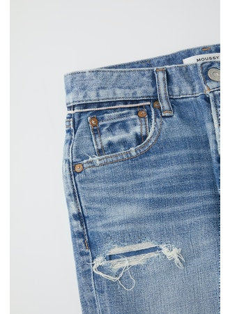 Moussy - MV Hammond Skinny-HI in Light Blue