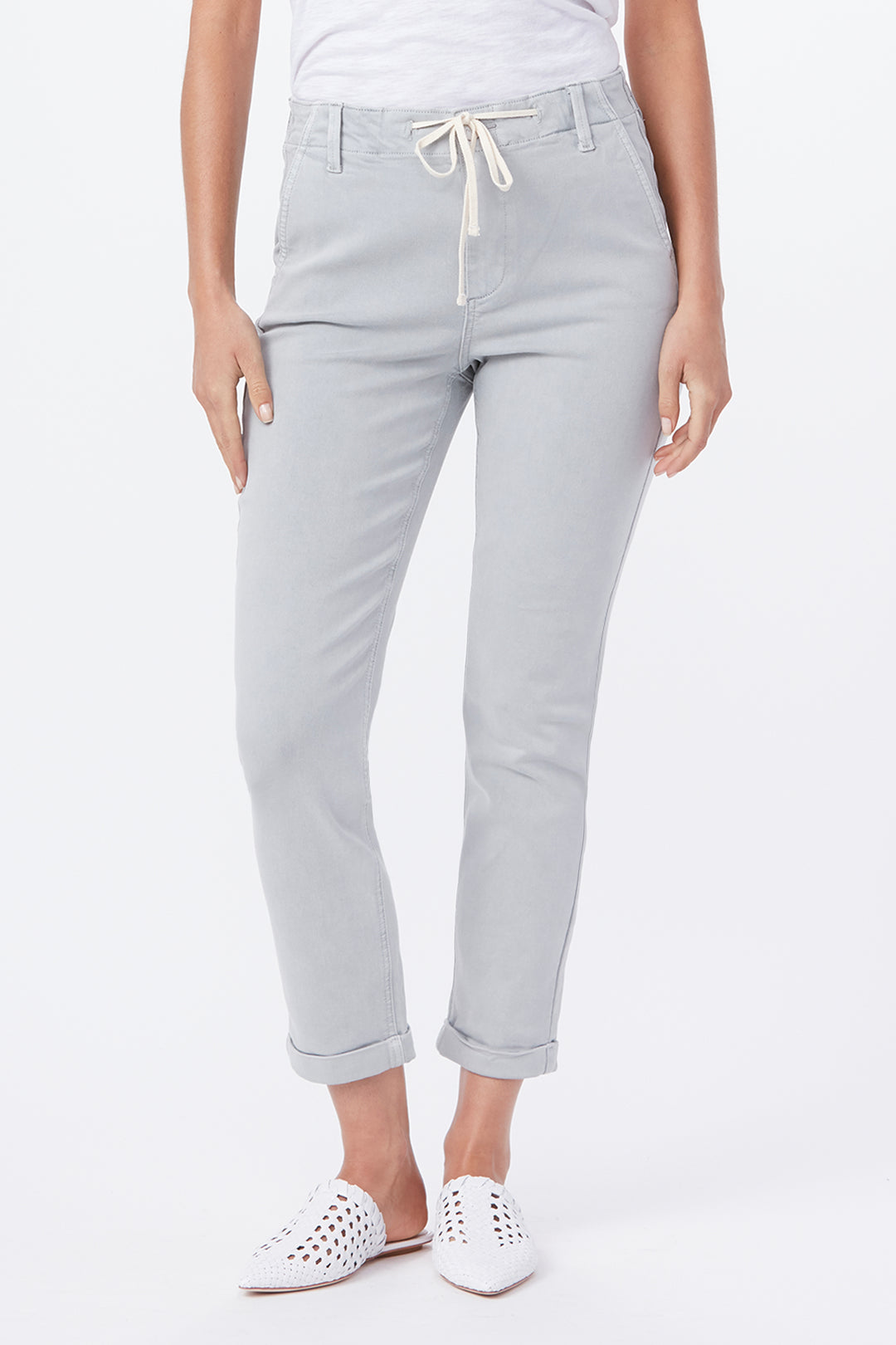 Paige - Christy Pant in Vintage Grey Cove