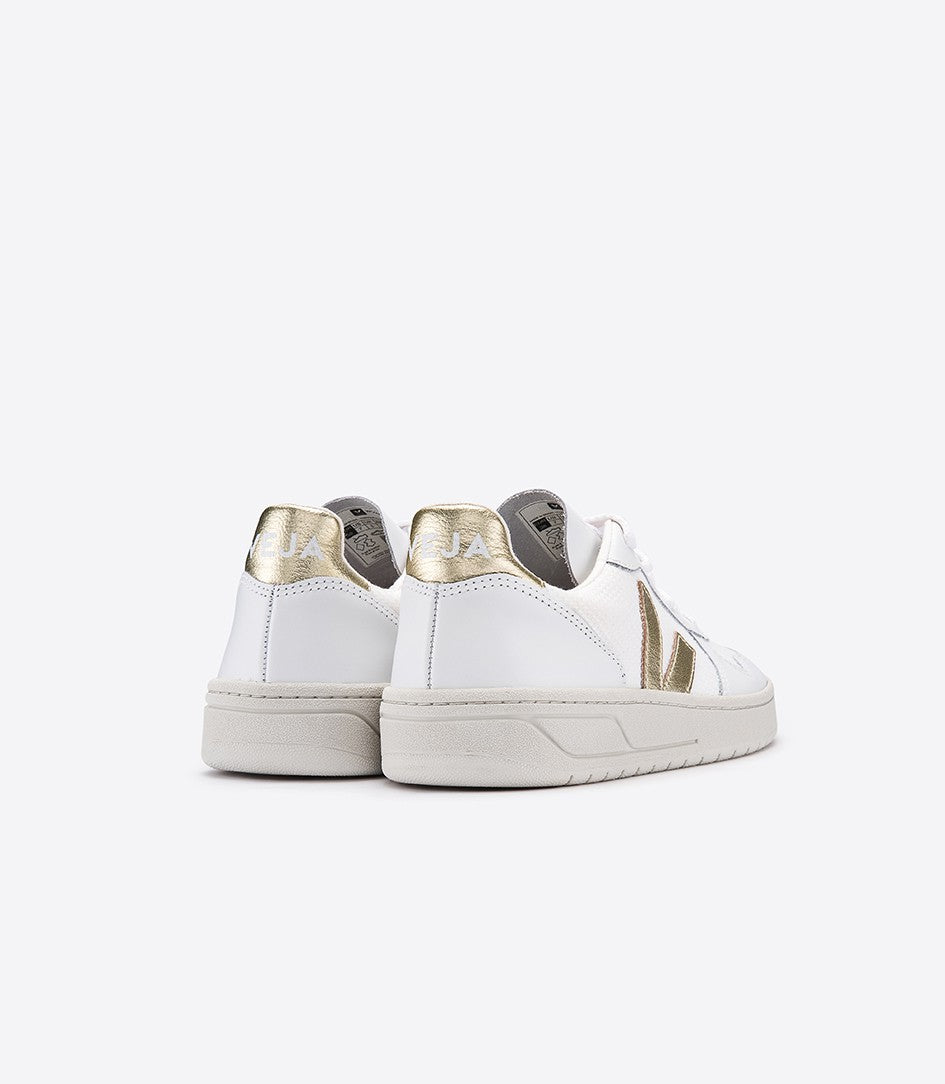Veja - V10 BMesh Sneakers in White Gold