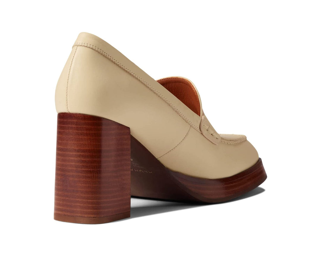 Alohas - Busy High Heel Loafers in Ivory