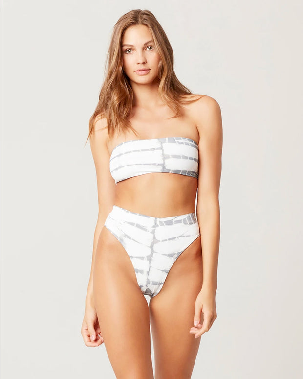 L*Space - Beach Wave Bikini Top in Stone