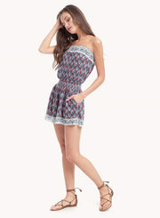 Ella Moss - Boarder Print Jumpsuit