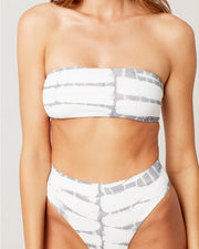 L*Space - Beach Wave Bikini Top in Stone