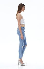 Hudson - Nico Middies Ankle Raw Hem in S.S Hooligan