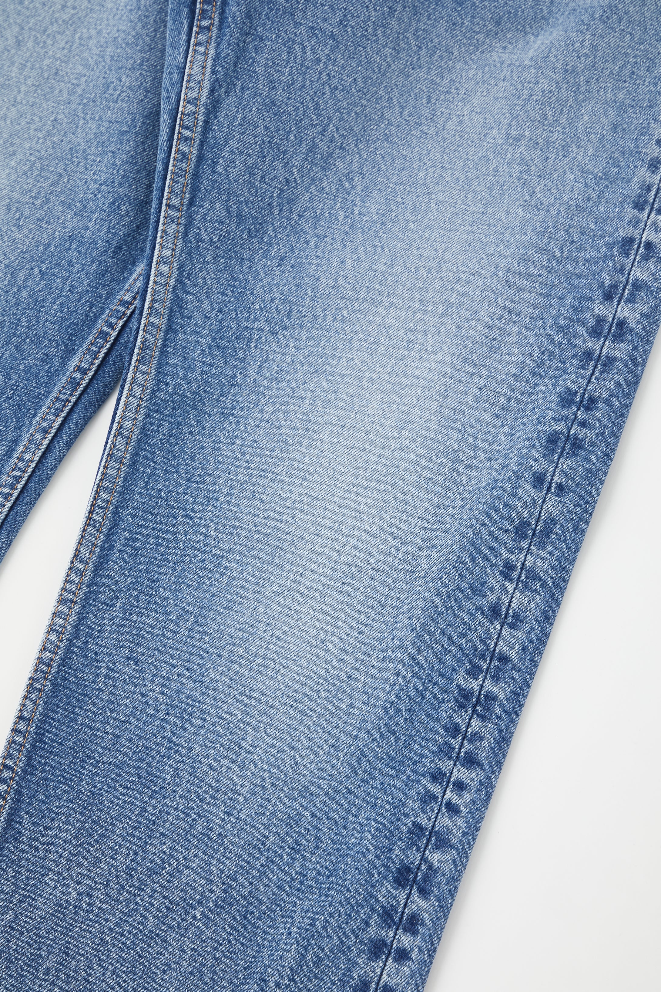 Moussy - Trenton Wide Straight in Light Blue – Blond Genius