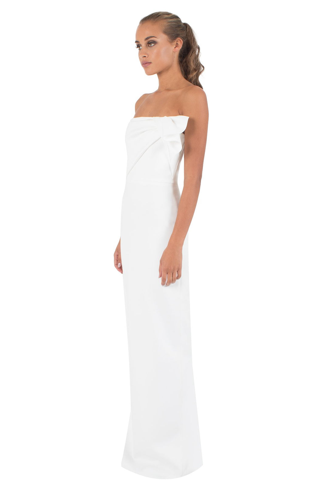 Black Halo - Divina Gown in Whip Cream