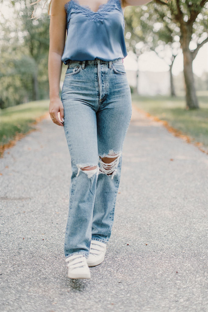 AGOLDE - 90's Pinch Waist Jean in Backdrop