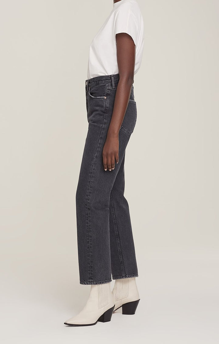 AGOLDE - 90's Pinch Waist Jean in Black Tea