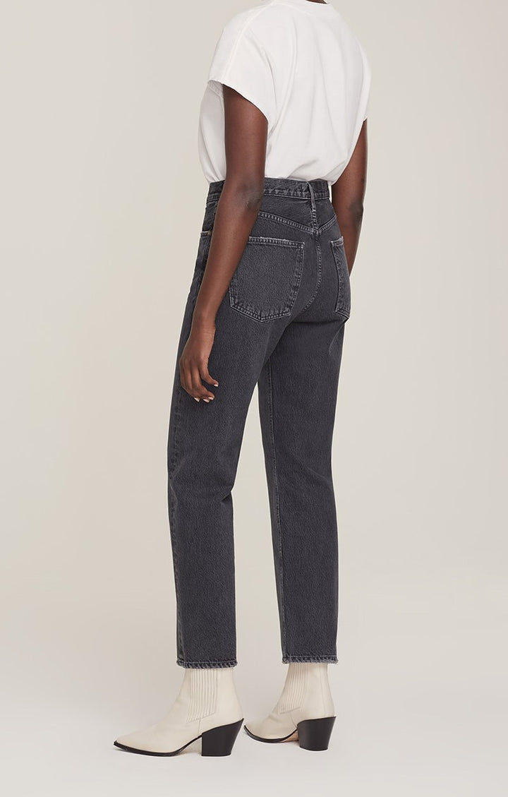 AGOLDE - 90's Pinch Waist Jean in Black Tea