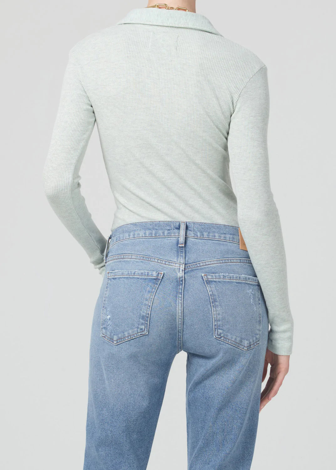 Citizens of Humanity - Alba Polo in Lichen Heather