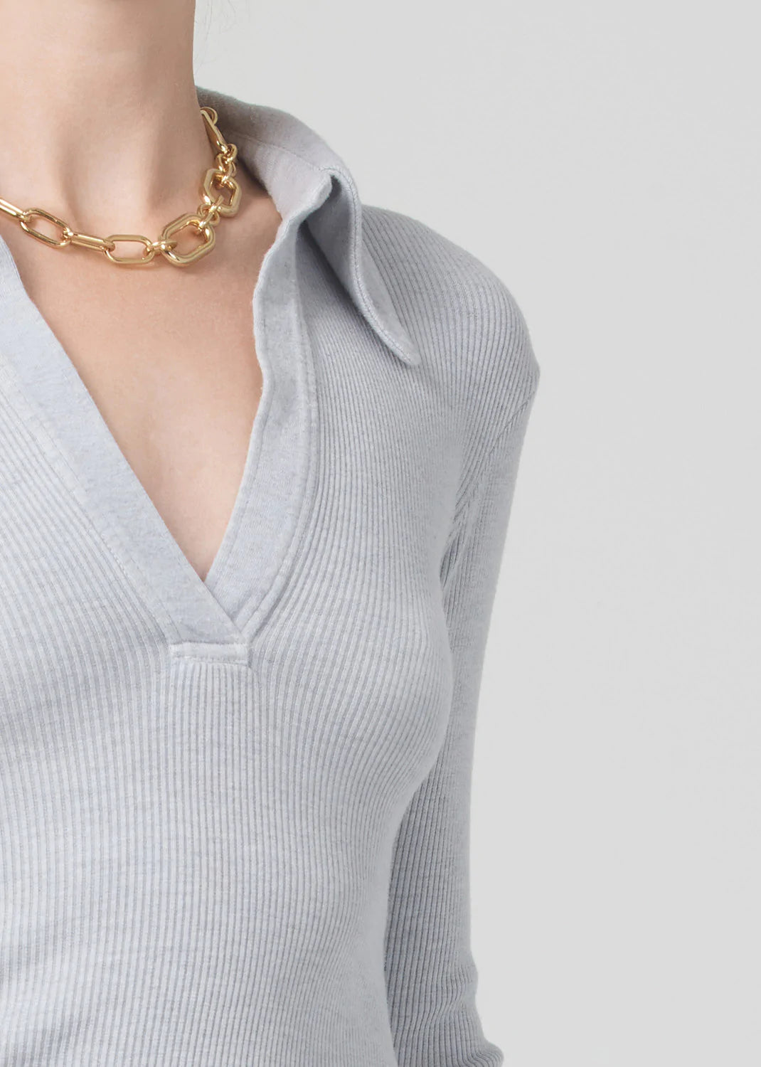 Citizens of Humanity - Alba Polo in Sparrow Heather