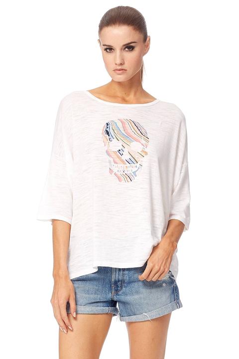 360 Sweater- Sanset White/Multi Skull