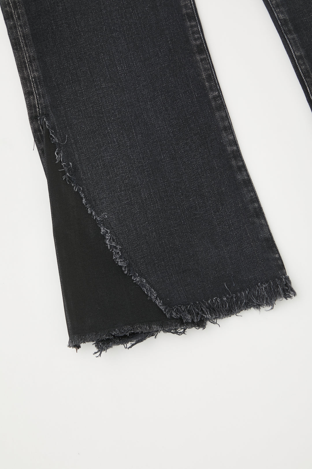 Moussy - Alhambra Flare-HI in Black Denim