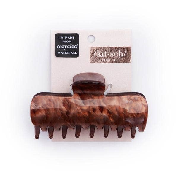 Kitsch - Eco-Friendly Marble Claw Clip in Brunette