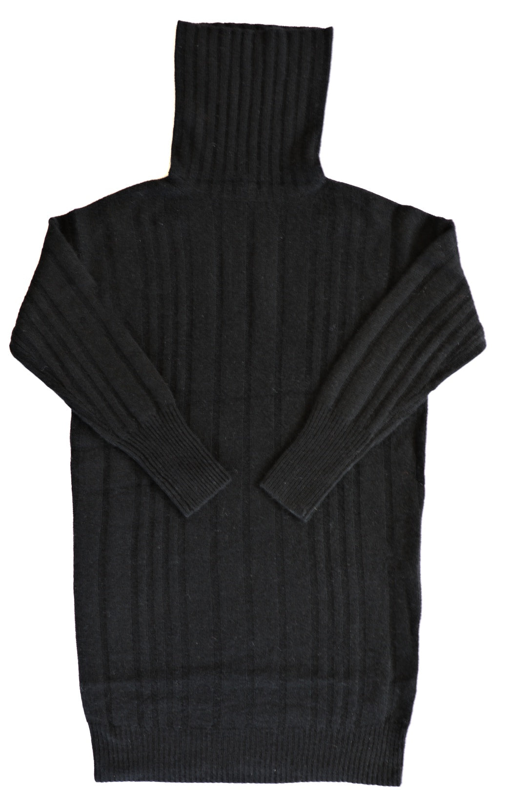 360 Cashmere Daniela Turtleneck Sweater in Black