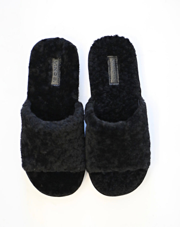 VINCE - Kalina Shearling, Black