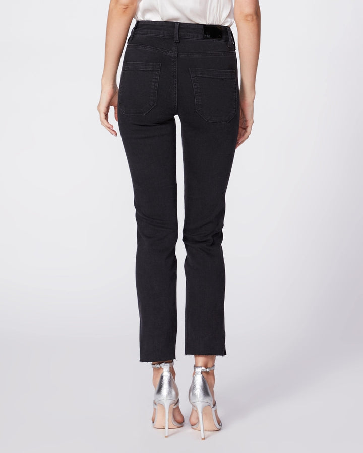 Paige Denim - Cindy Straight Leg Jeans w/ Seaming Details in Lights Out
